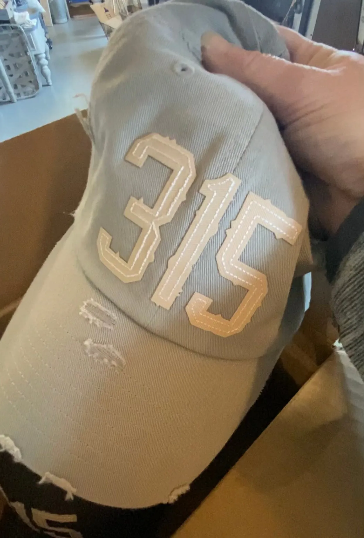 Hat 315 Baldwinsville, NY Stitched Hat