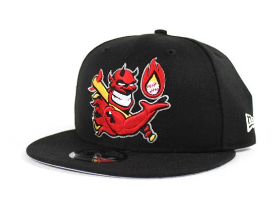 Hellrazors New Era 9Fifty Snapback Hats (BLACK GRAY UNDER BRIM)
