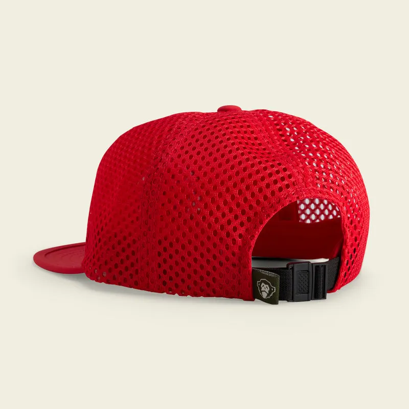 Howler Rainbow Tech Strapback : Scarlet