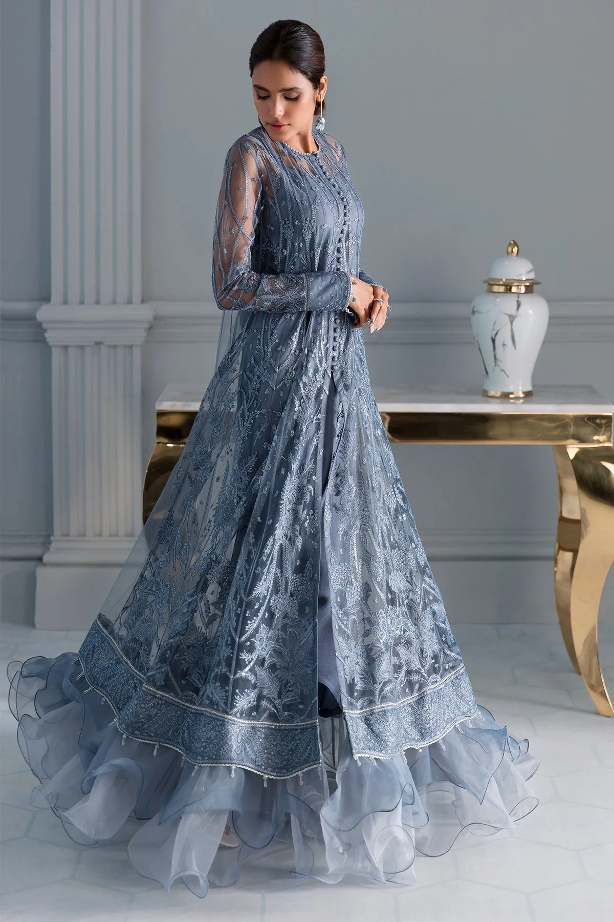 Jazmin Embroidered Chiffon 2022 | IRÍS LUXURY EDITION | ELSA