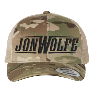 Jon Wolfe Logo Hat - Camo