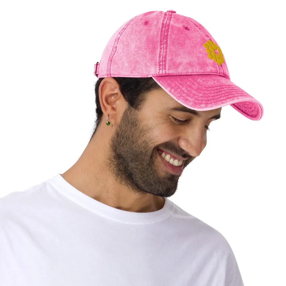 JWST Mirror Embroidered Vintage-style Cap