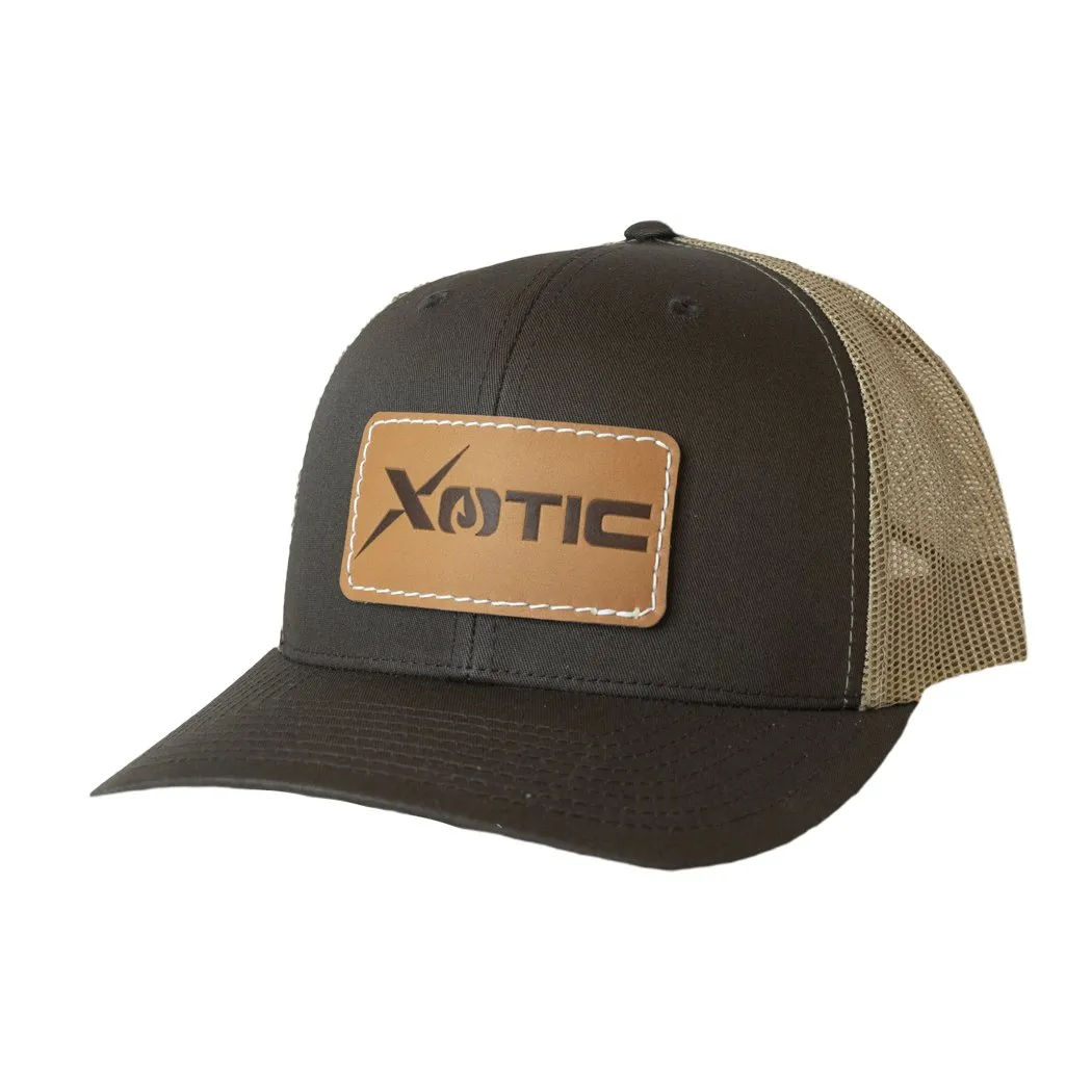 Leather Logo Patch Hat