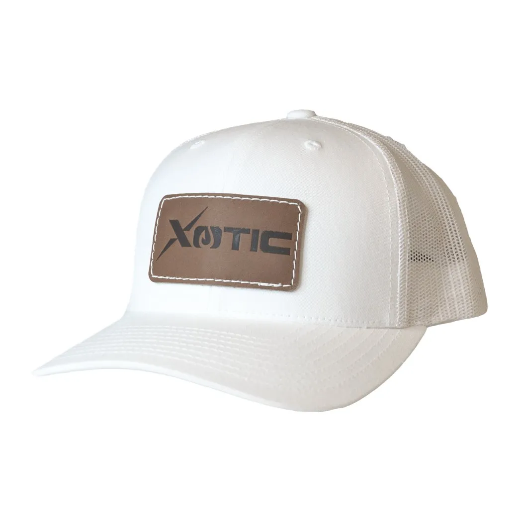 Leather Logo Patch Hat