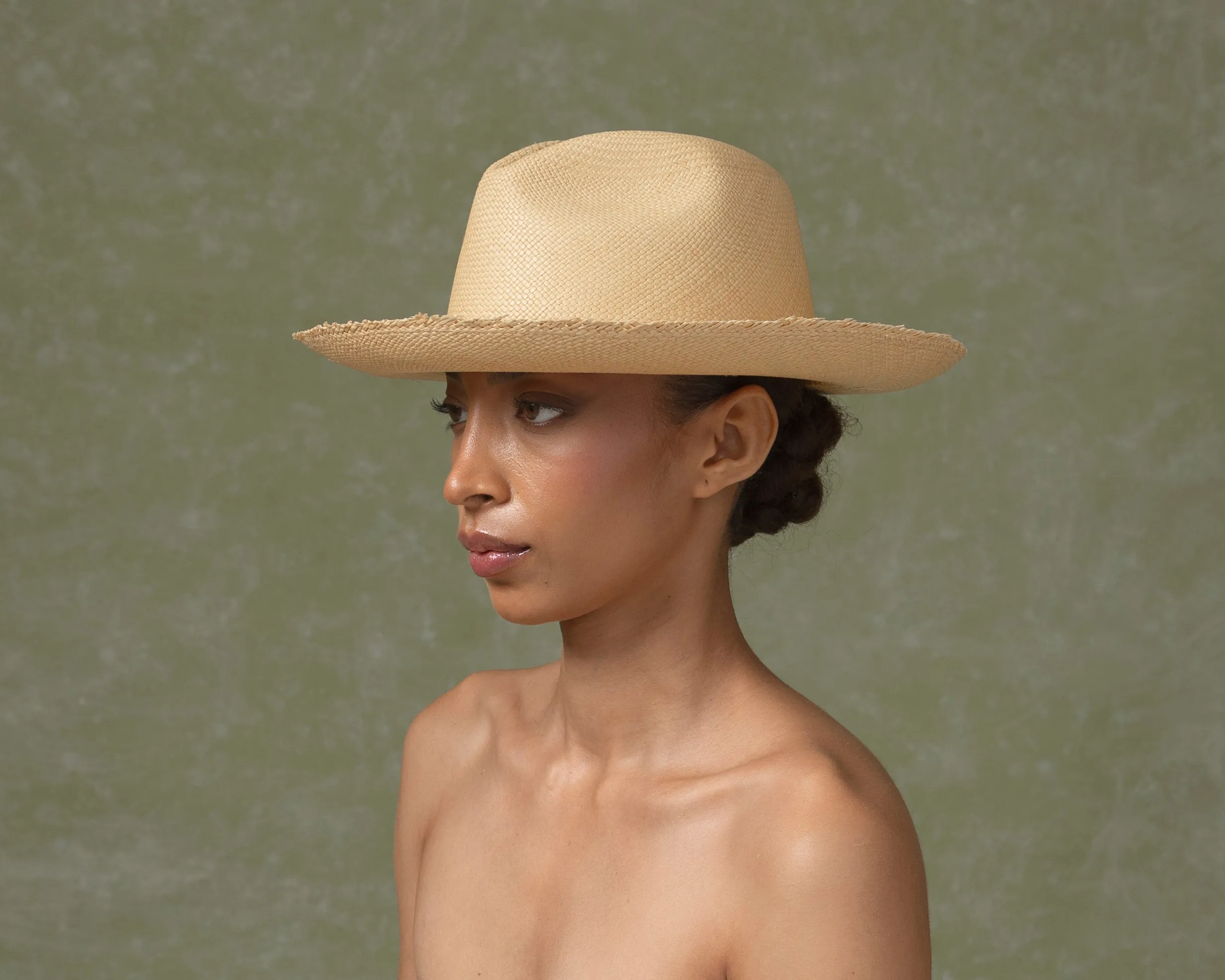 Long Brim Panama Hat