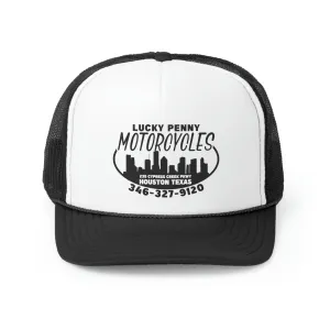 Lucky Penny Cycles Houston Skyline Trucker Cap