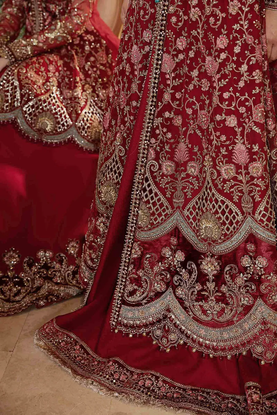 Maria.B | Embroidered Organza Suit '24 | MBD-2908