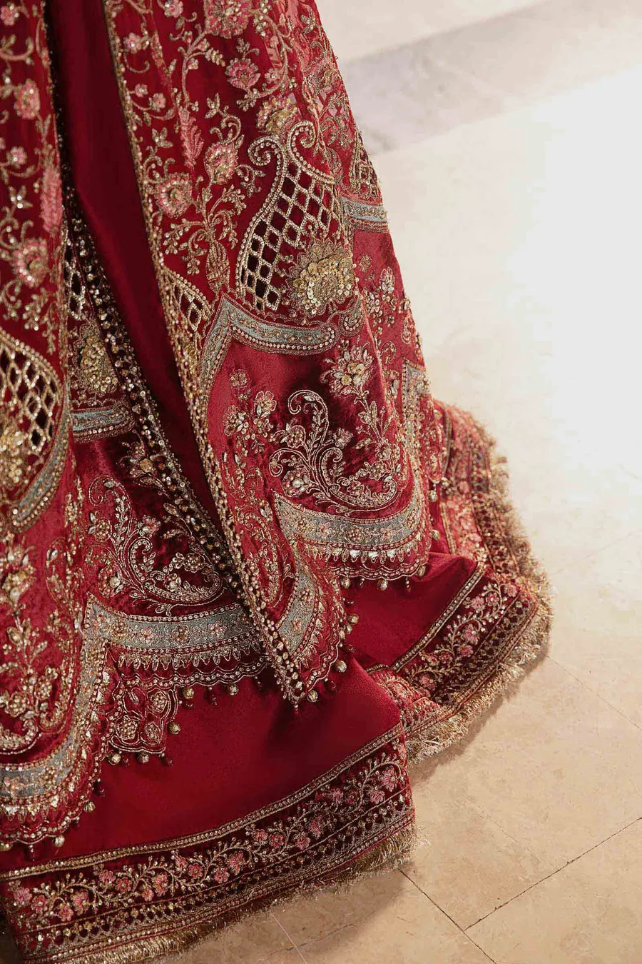Maria.B | Embroidered Organza Suit '24 | MBD-2908