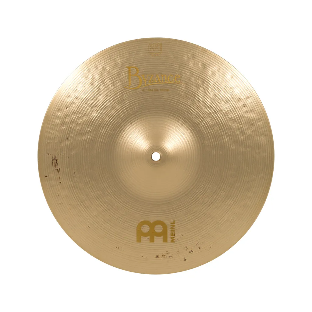 MEINL Cymbals B14SAH 14inch Byzance Vintage Sand Hi-Hat, Pair