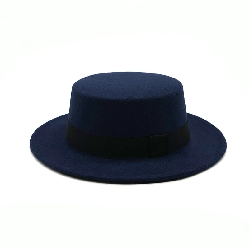Men's Kentucky Derby Hats Retro Men's and Women's Spring and Autumn Warm Hat