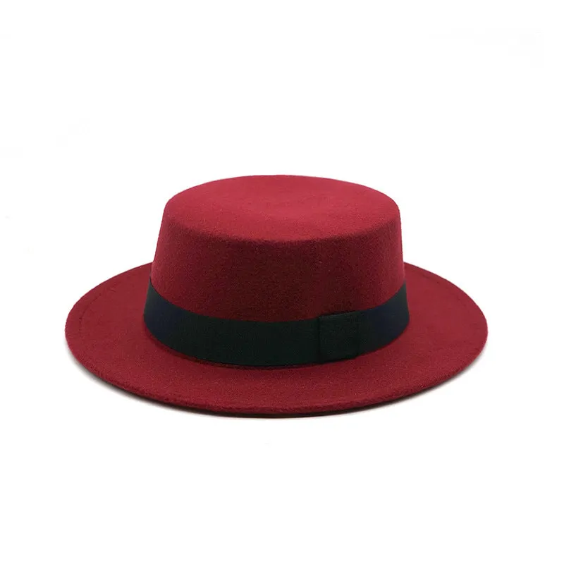 Men's Kentucky Derby Hats Retro Men's and Women's Spring and Autumn Warm Hat