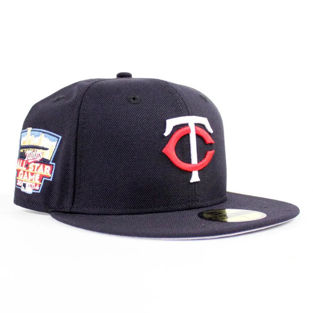 Minnesota Twins 2014 All Star Game New Era 59Fifty Fitted Hat (Navy Gray Under Brim)