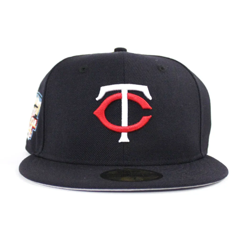 Minnesota Twins 2014 All Star Game New Era 59Fifty Fitted Hat (Navy Gray Under Brim)