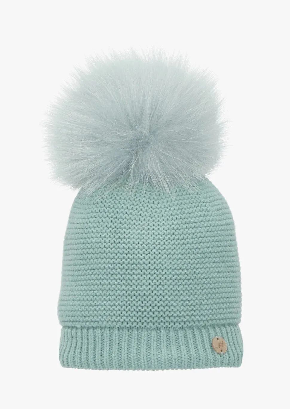 Mint Single Pom Hat