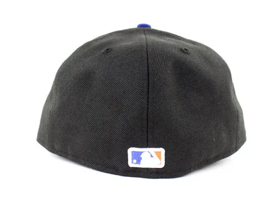 Mr Mets NY Mets New Era 59Fifty Fitted Hats (Black Blue Gray Under Brim)