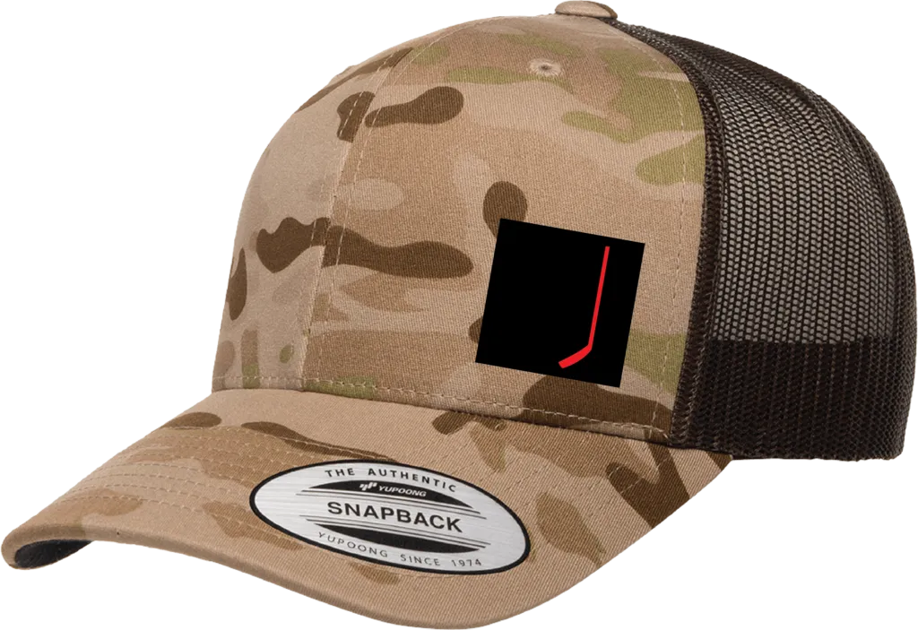 MULTI-CAM TRUCKER SNAPBACK