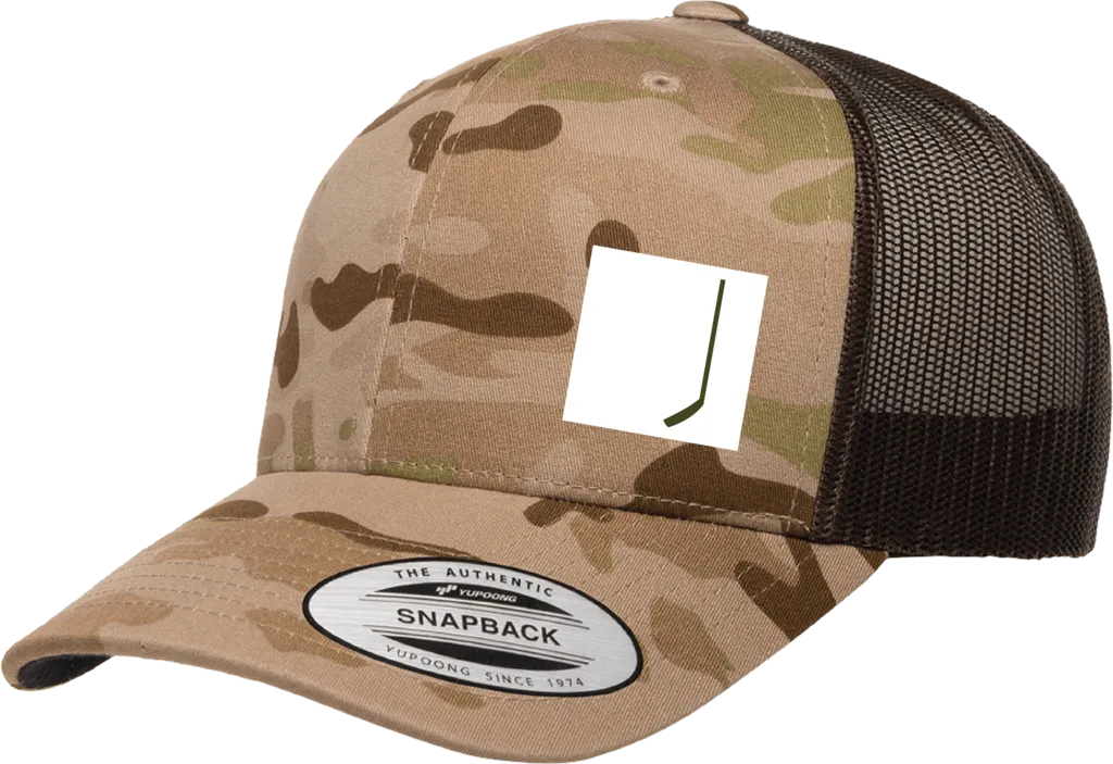 MULTI-CAM TRUCKER SNAPBACK