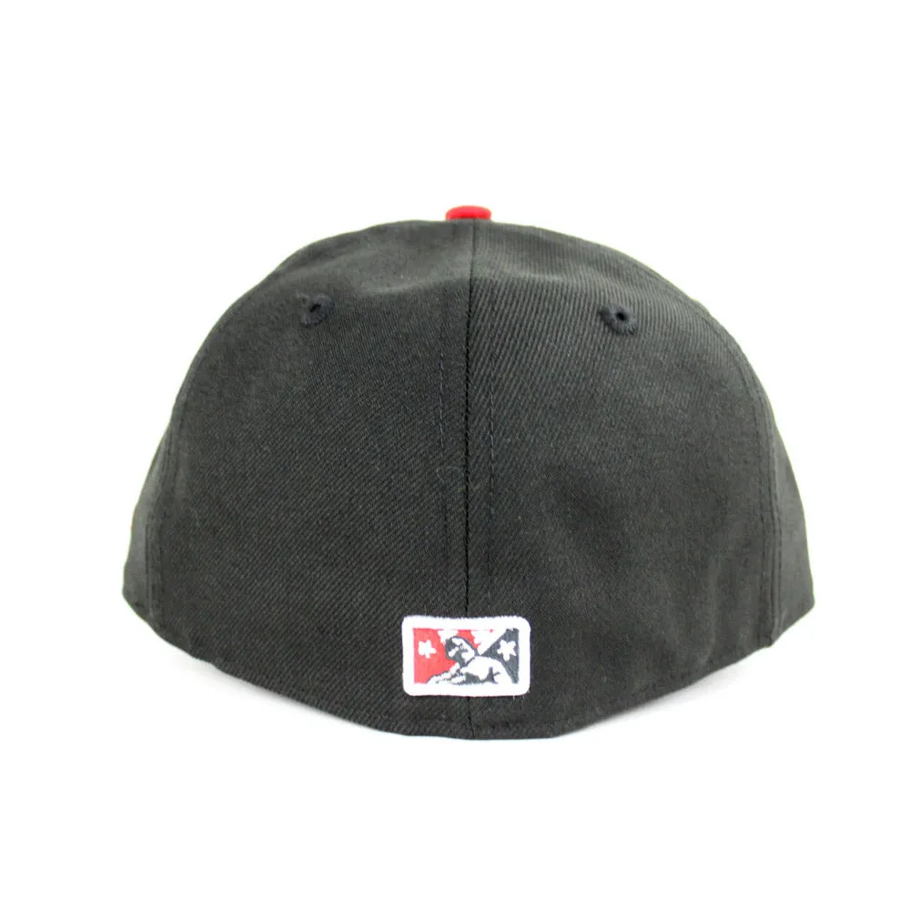 New Jersey Cardinals New Era 59Fifty Fitted Hats (Black Red Gray Under Brim)