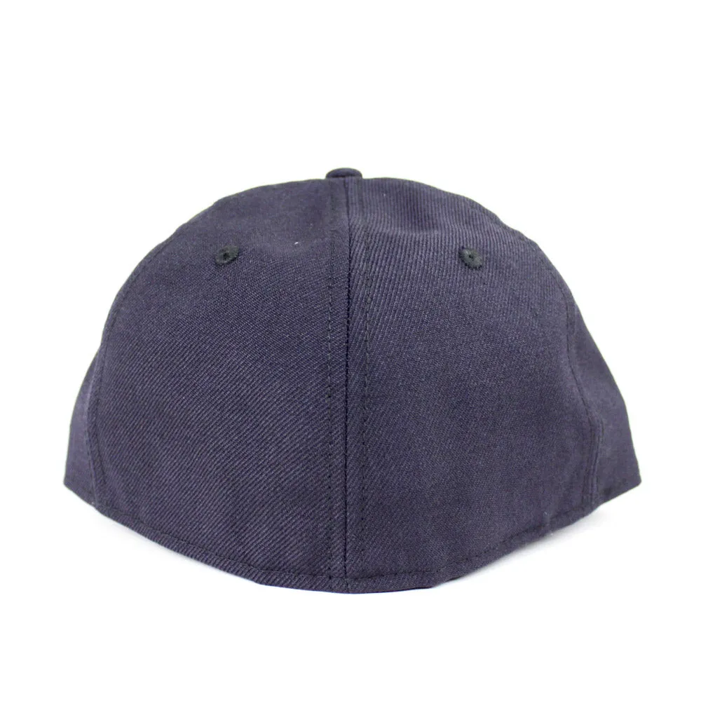 New York City The Big Apple New Era 59Fifty Fitted Hat (Navy Gray Under Brim)