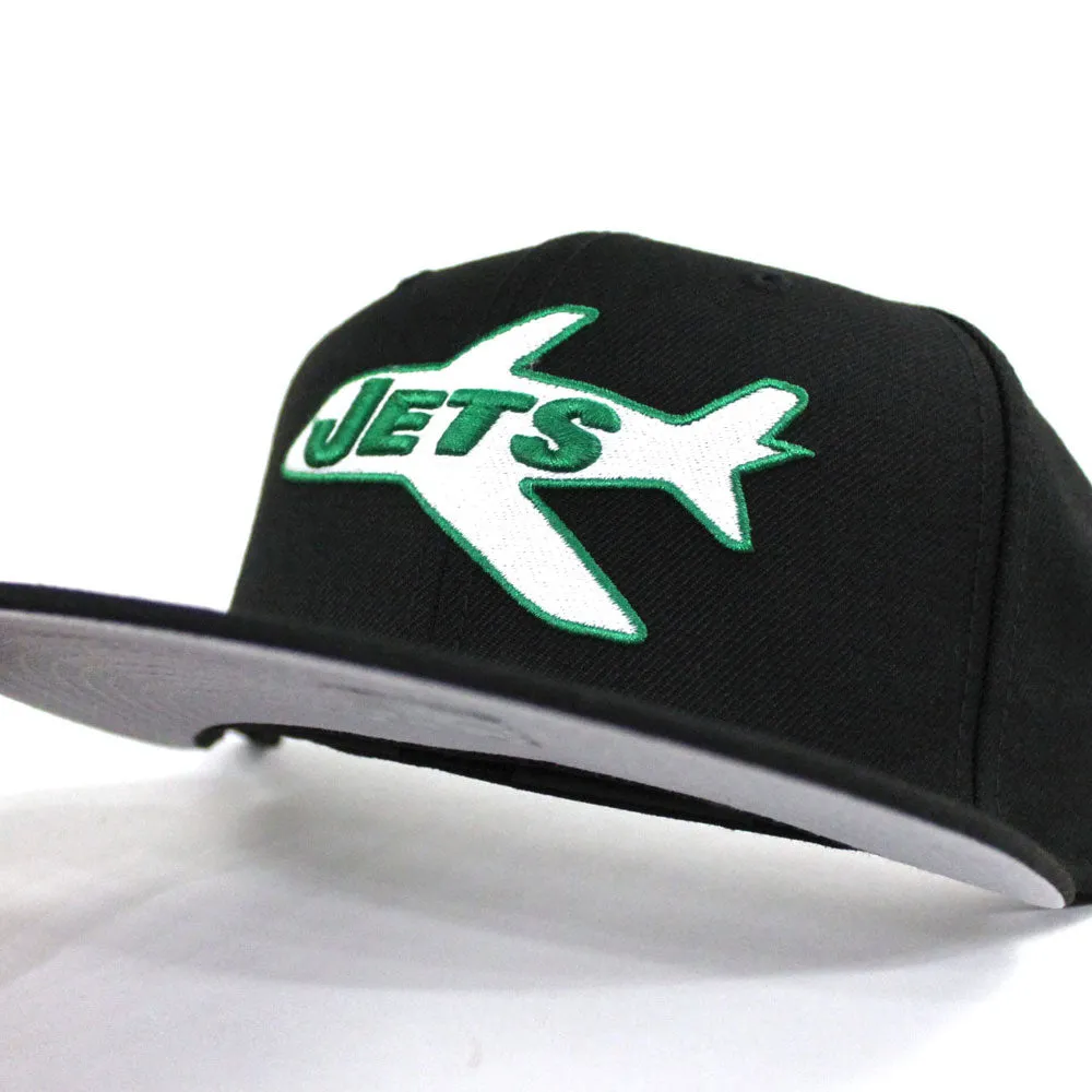 New York Jets 1960 Established New Era 59Fifty Fitted Hat (Black Way Gray Under Brim