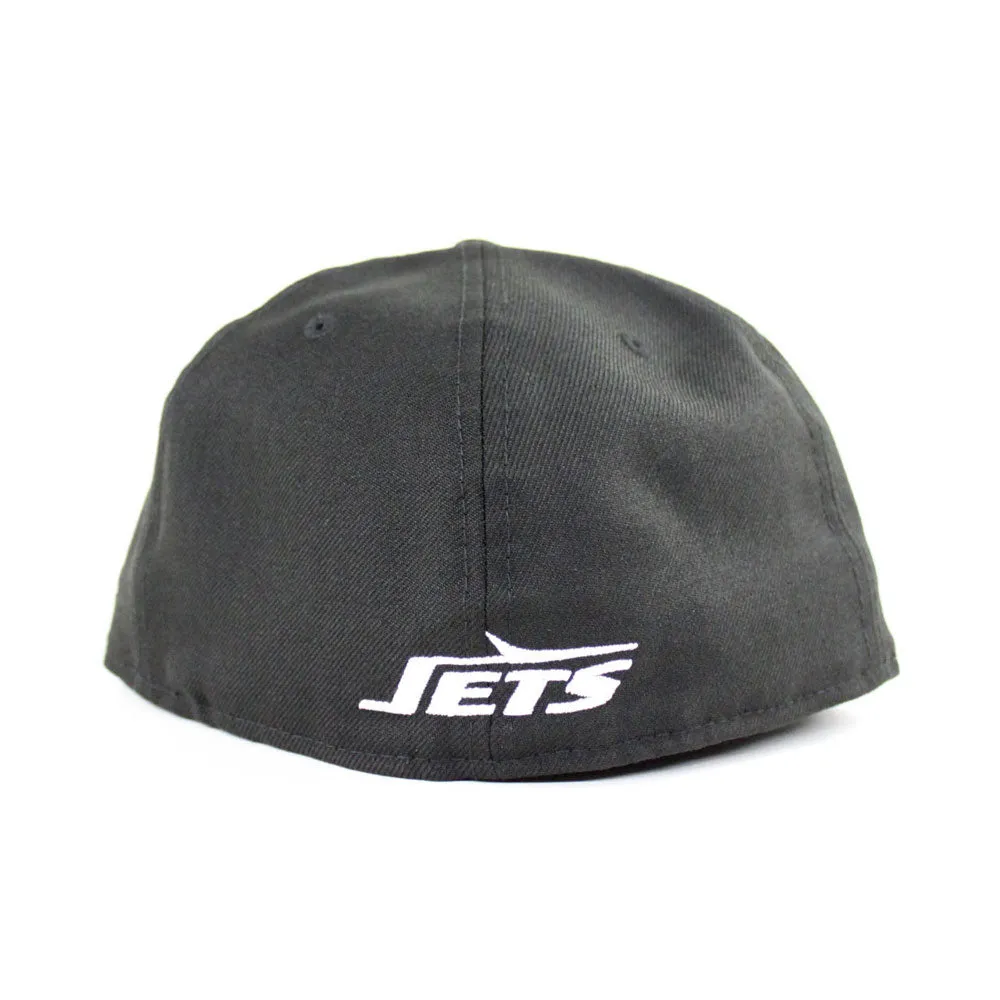 New York Jets 1960 Established New Era 59Fifty Fitted Hat (Black Way Gray Under Brim