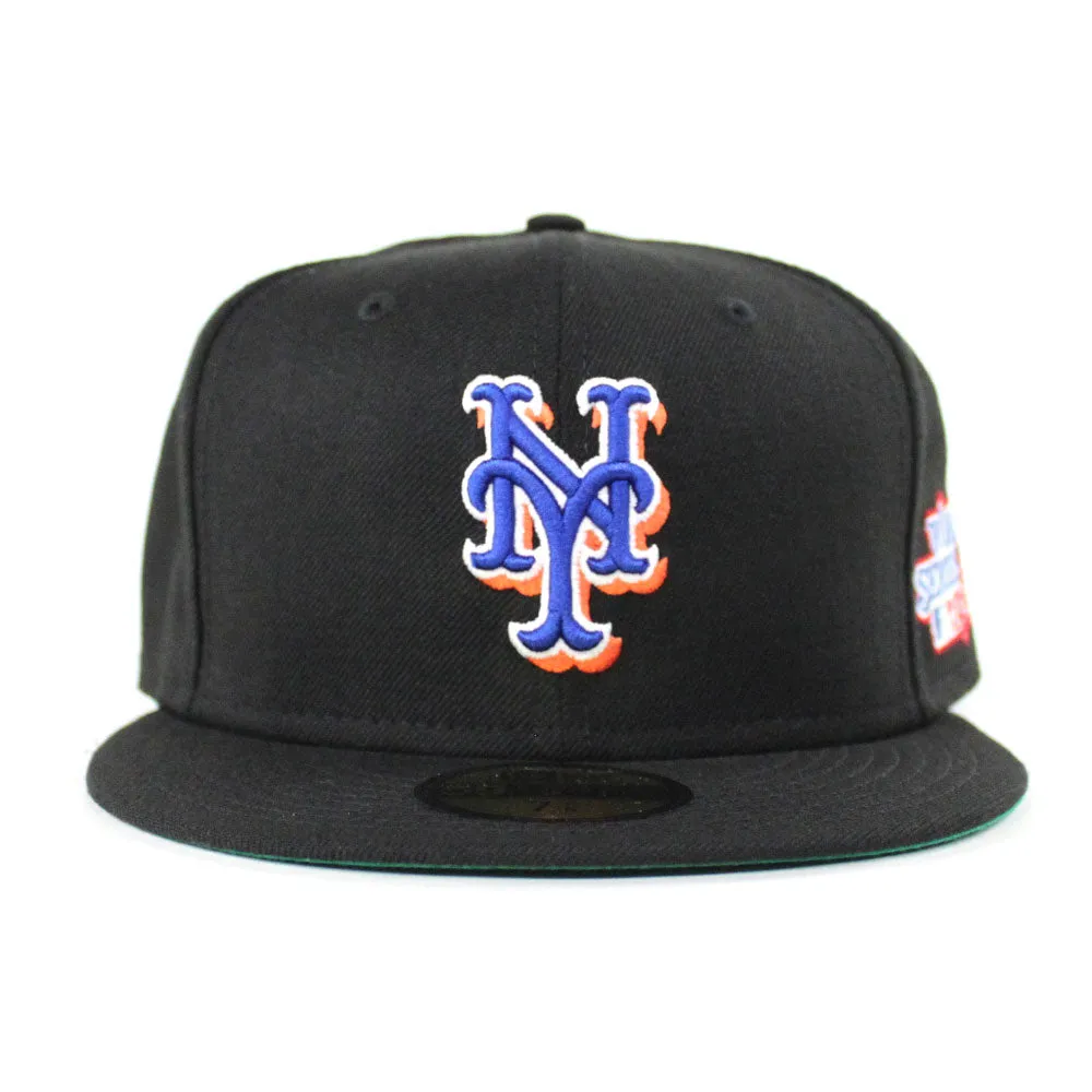 New York Mets 1986 World Series 59Fifty New Era Fitted Hat (Green Under Brim)