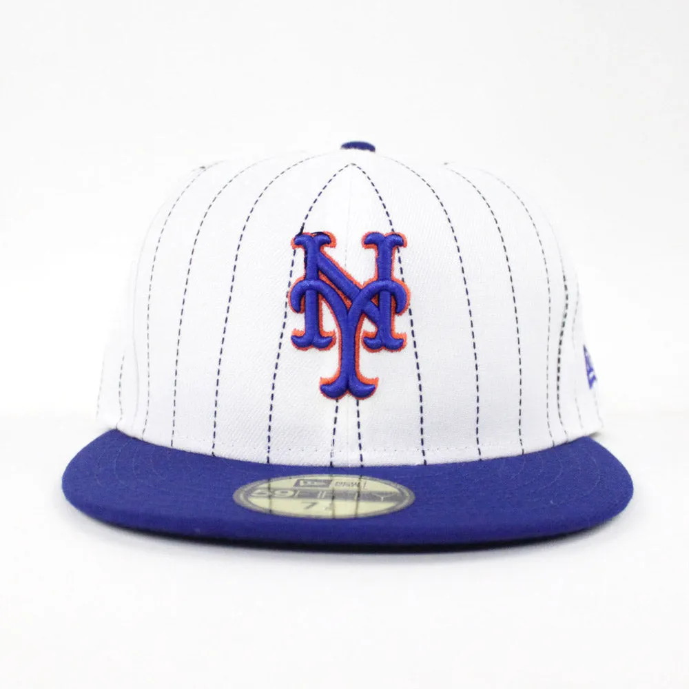 New York Mets New Era 59Fifty Fitted Hat (Pin Stripe)