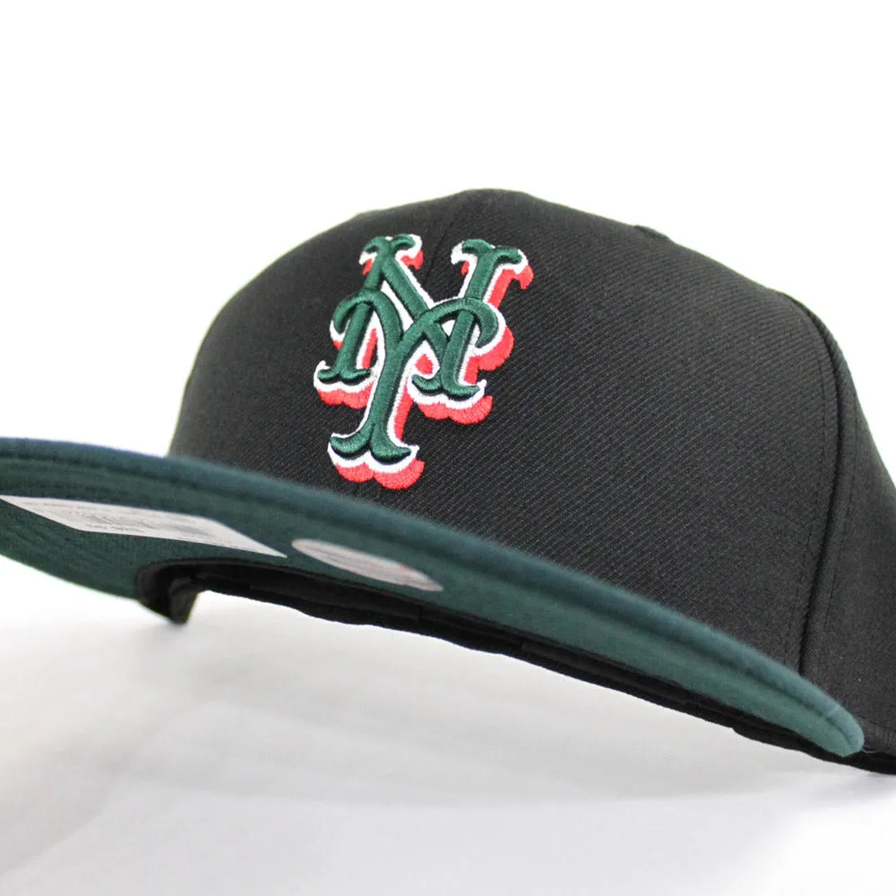 New York Mets New Era 59Fifty Fitted Hats (Air Jordan RETRO 4 SALS BLACK)
