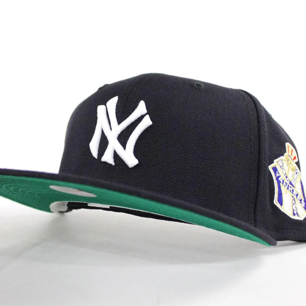 New York Yankees 1951 World Series 59Fifty New Era Fitted Hat (Navy Green Under Brim 2Ver)