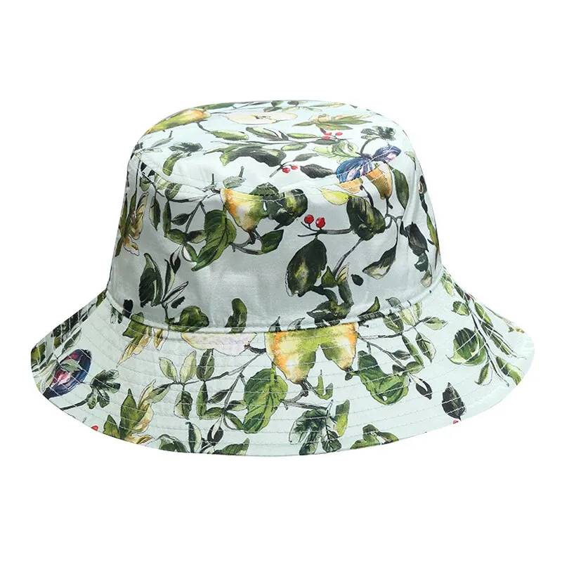 NEWBLOM  Fashion Vintage Cashew Print Bucket Hats