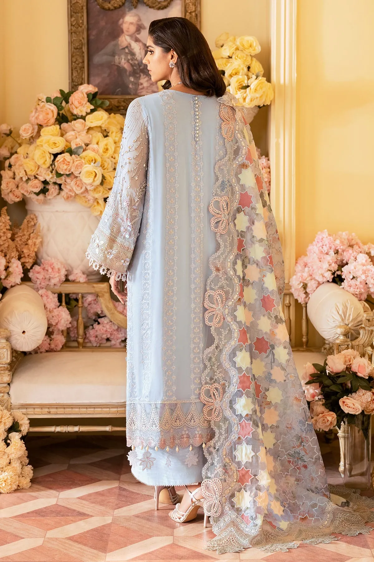 NUREH LUXURY FORMALS '23 | THE ROYAL PALACE | STONE BLUE