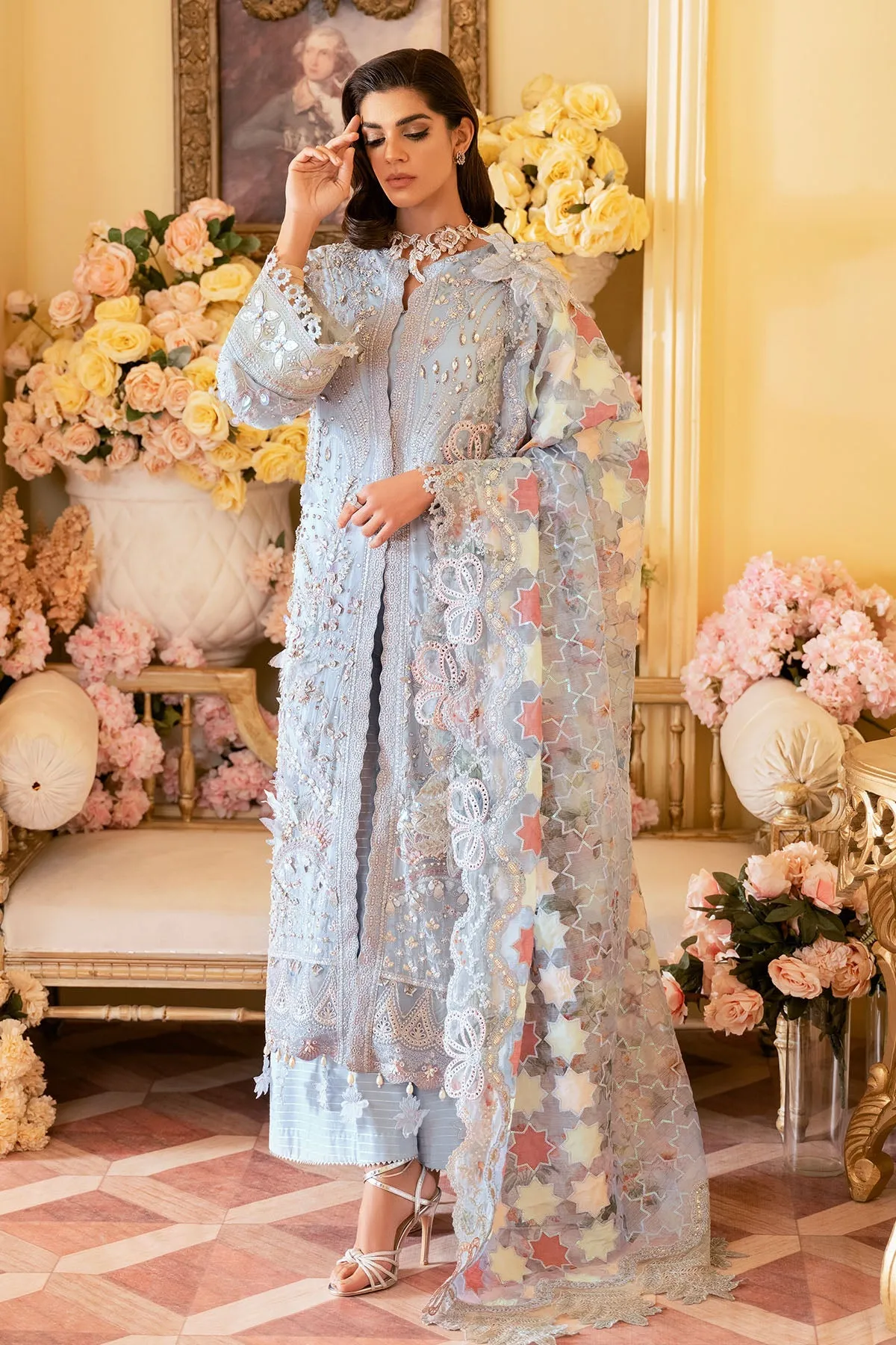 NUREH LUXURY FORMALS '23 | THE ROYAL PALACE | STONE BLUE