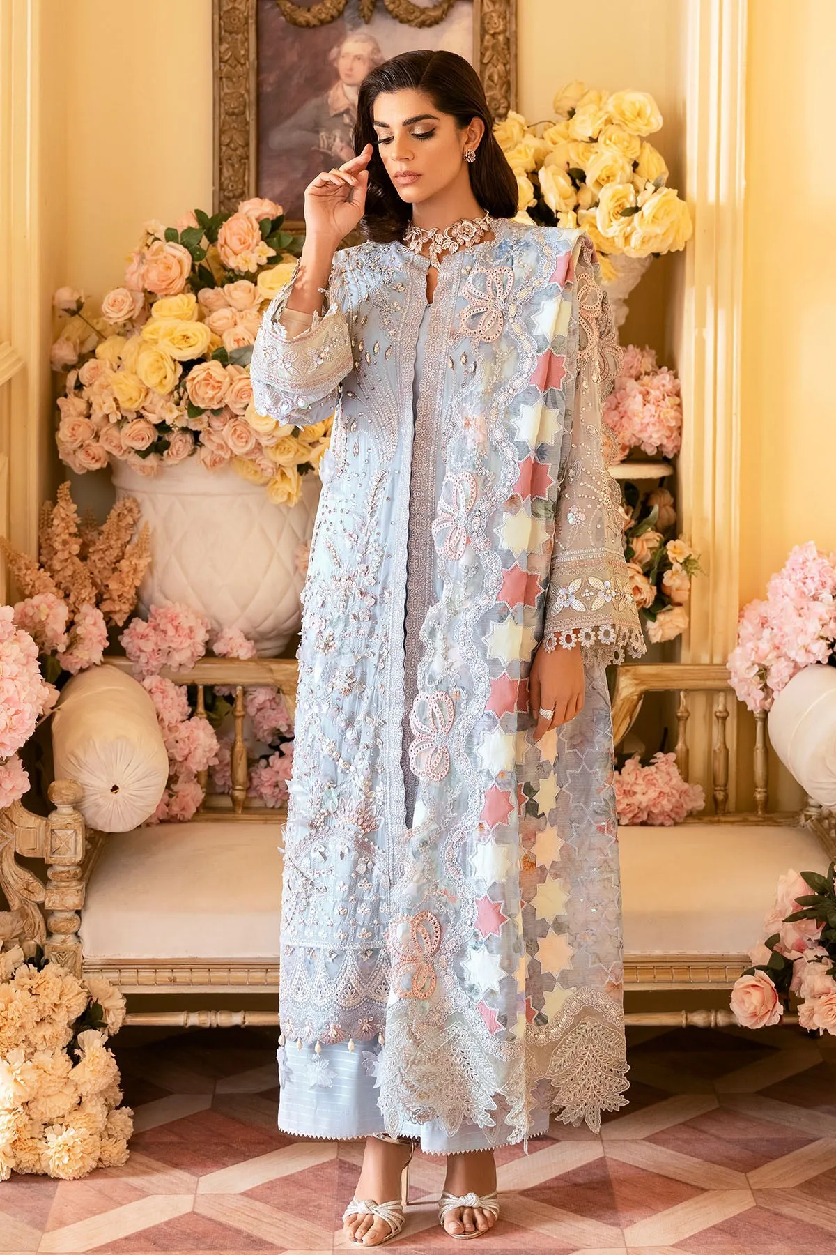 NUREH LUXURY FORMALS '23 | THE ROYAL PALACE | STONE BLUE