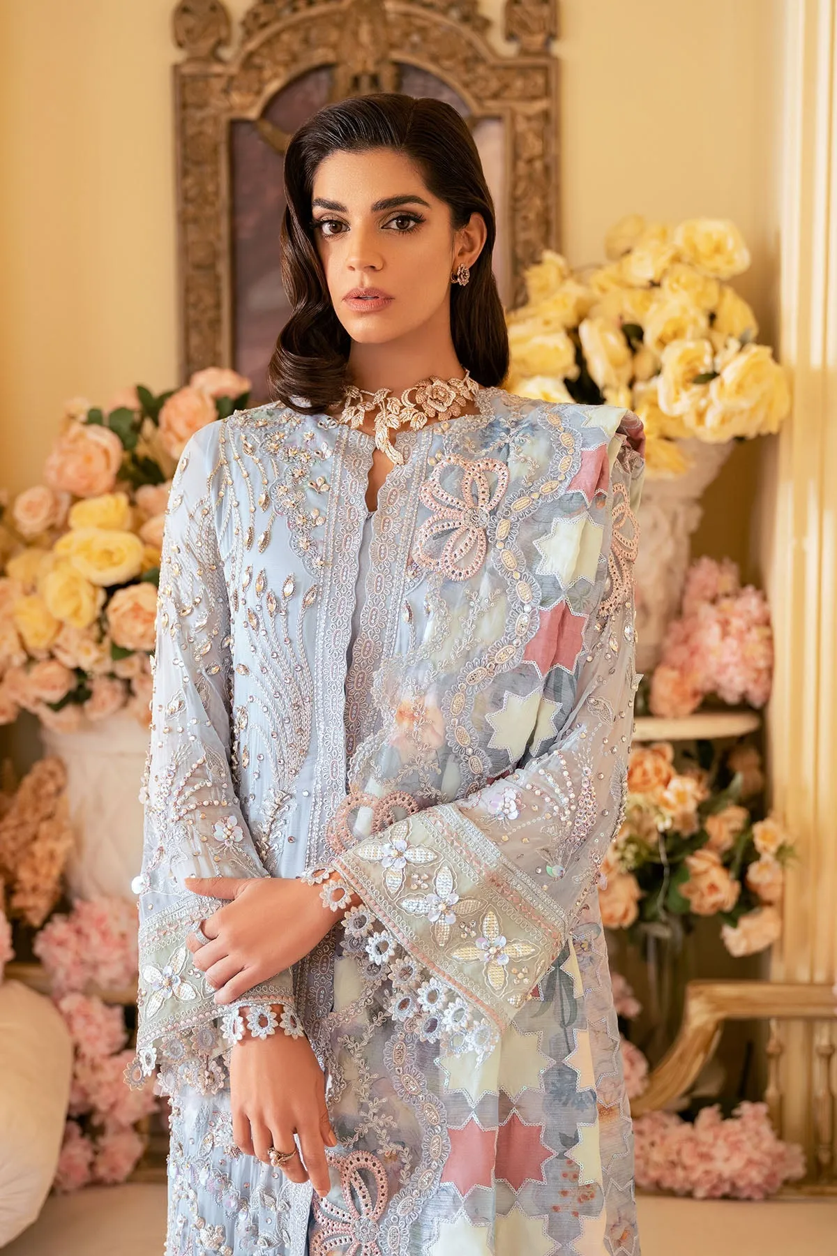 NUREH LUXURY FORMALS '23 | THE ROYAL PALACE | STONE BLUE