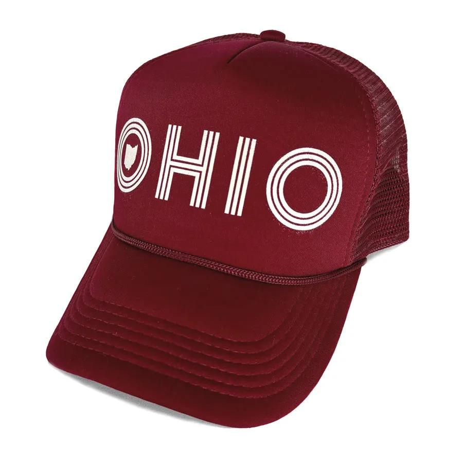 Ohio Retro Foamy Trucker