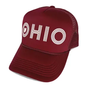 Ohio Retro Foamy Trucker