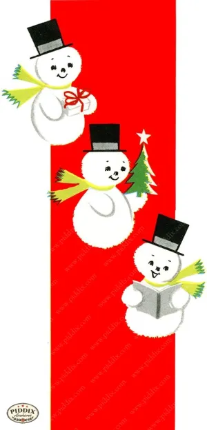 PDXC19159c -- Snowmen, women