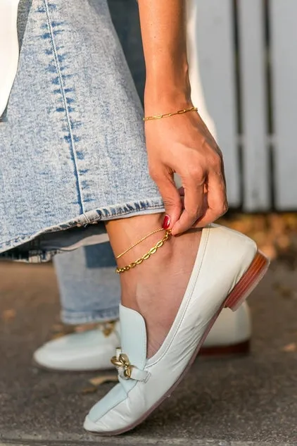 Penny Beaded Anklet