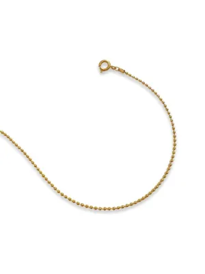 Penny Beaded Anklet