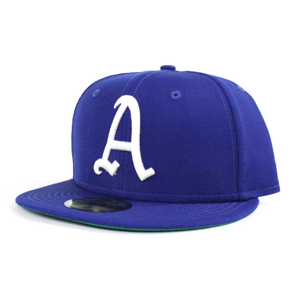 Philadelphia Athletics New Era 59Fifty Fitted Hat (Blue Green Under Brim)