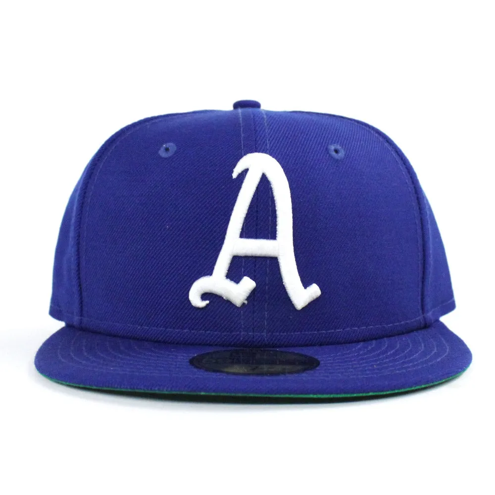 Philadelphia Athletics New Era 59Fifty Fitted Hat (Blue Green Under Brim)