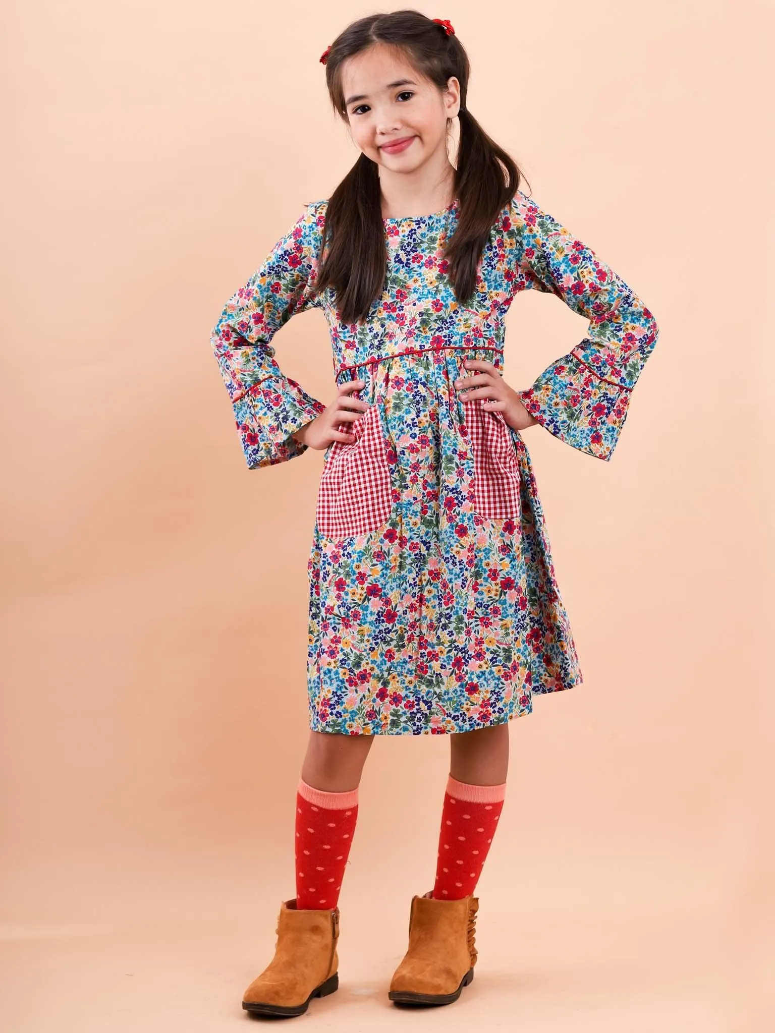 Pilgrim Blue Forest Flower Dress
