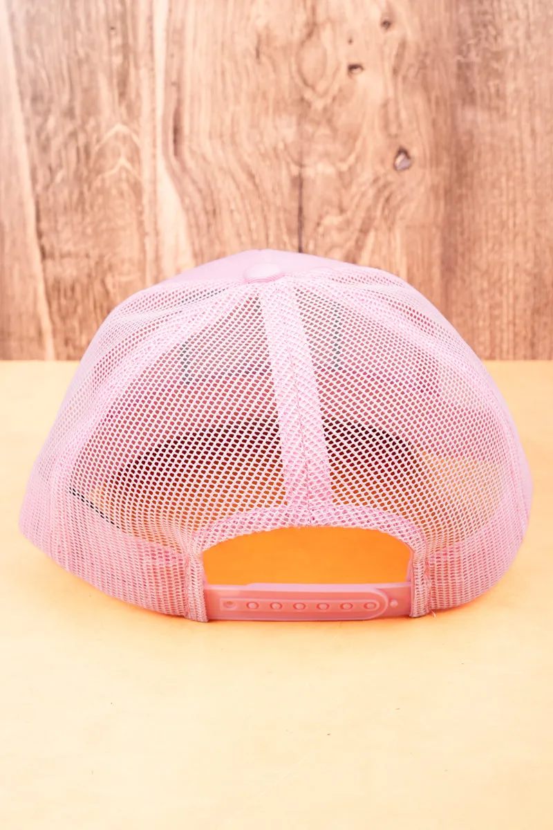 Pink 'Ranch Life' Mesh Cap