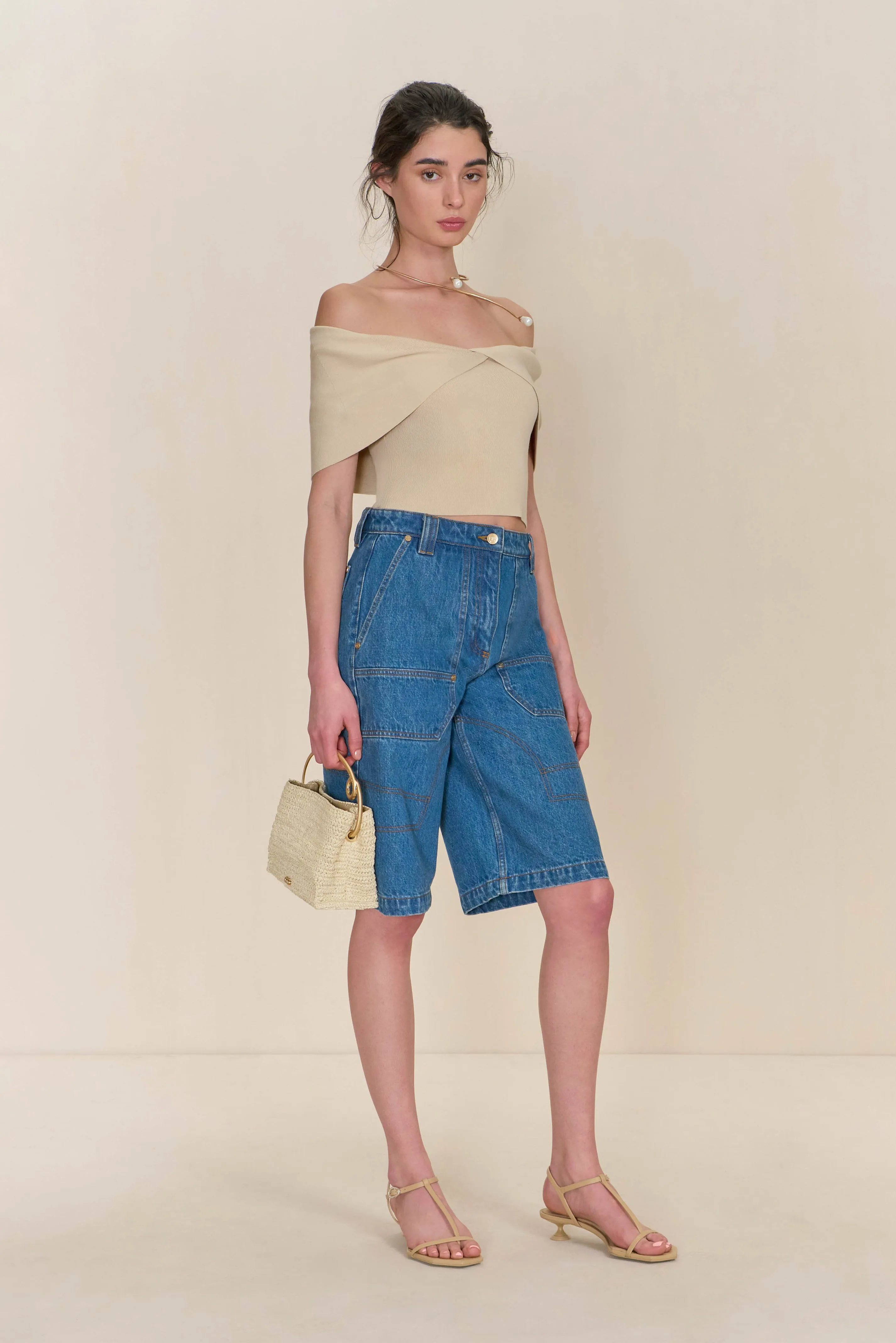 Prescott Knit Top Beach