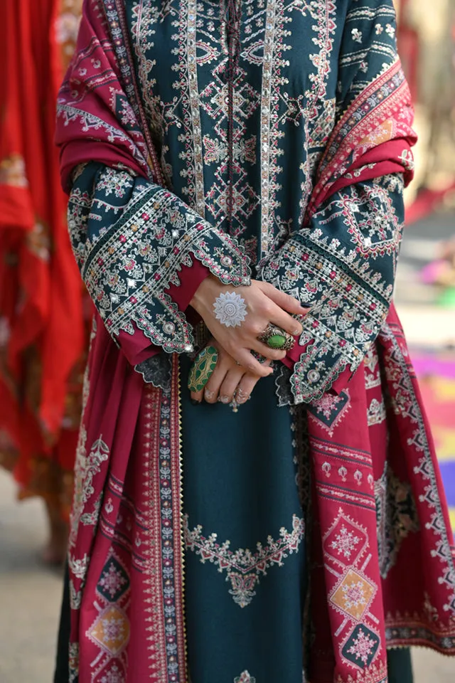 QALAMKAR LUXURY SHAWL COLLECTION’22 | K-01 GULNAAZ