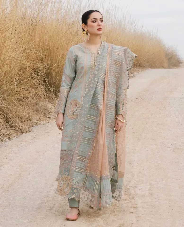 QALAMKAR MIRAHIL | LUXURY LAWN '22 | SAHAR-01