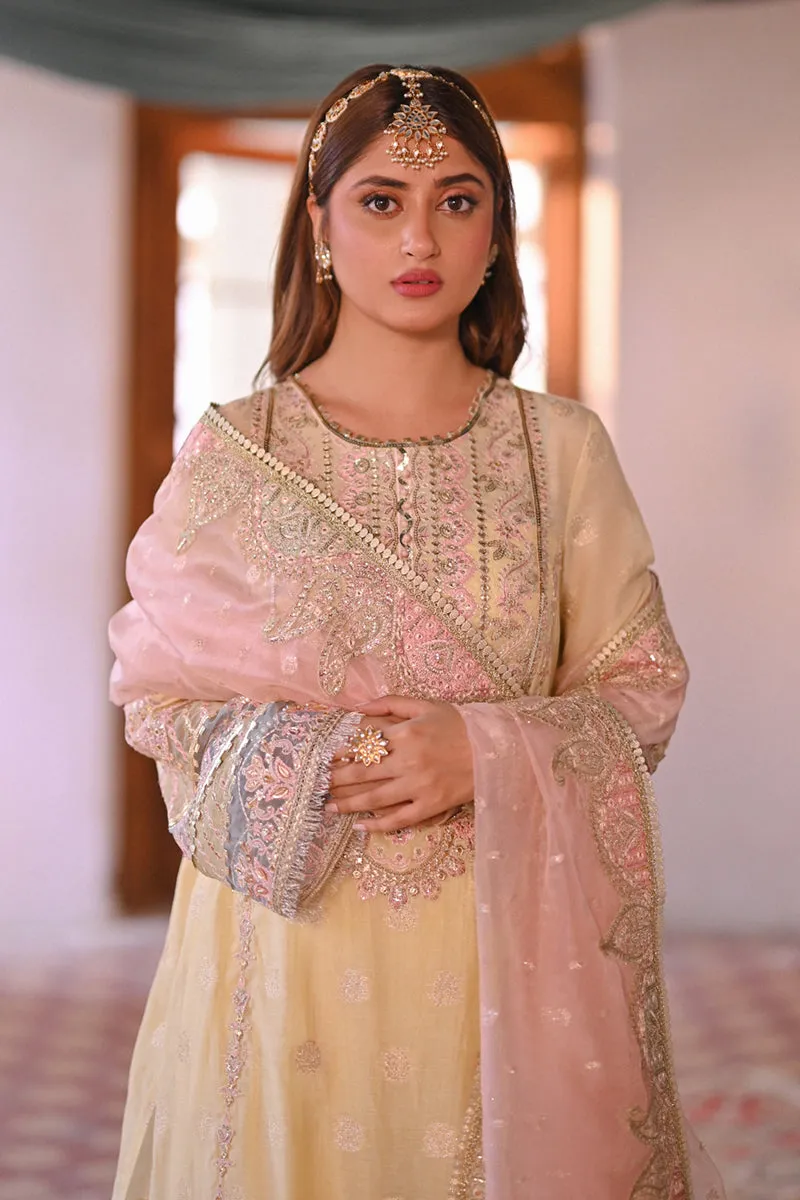 Qalamkar | Sahiba Luxury Formals 2023 | SF-02 MANHA