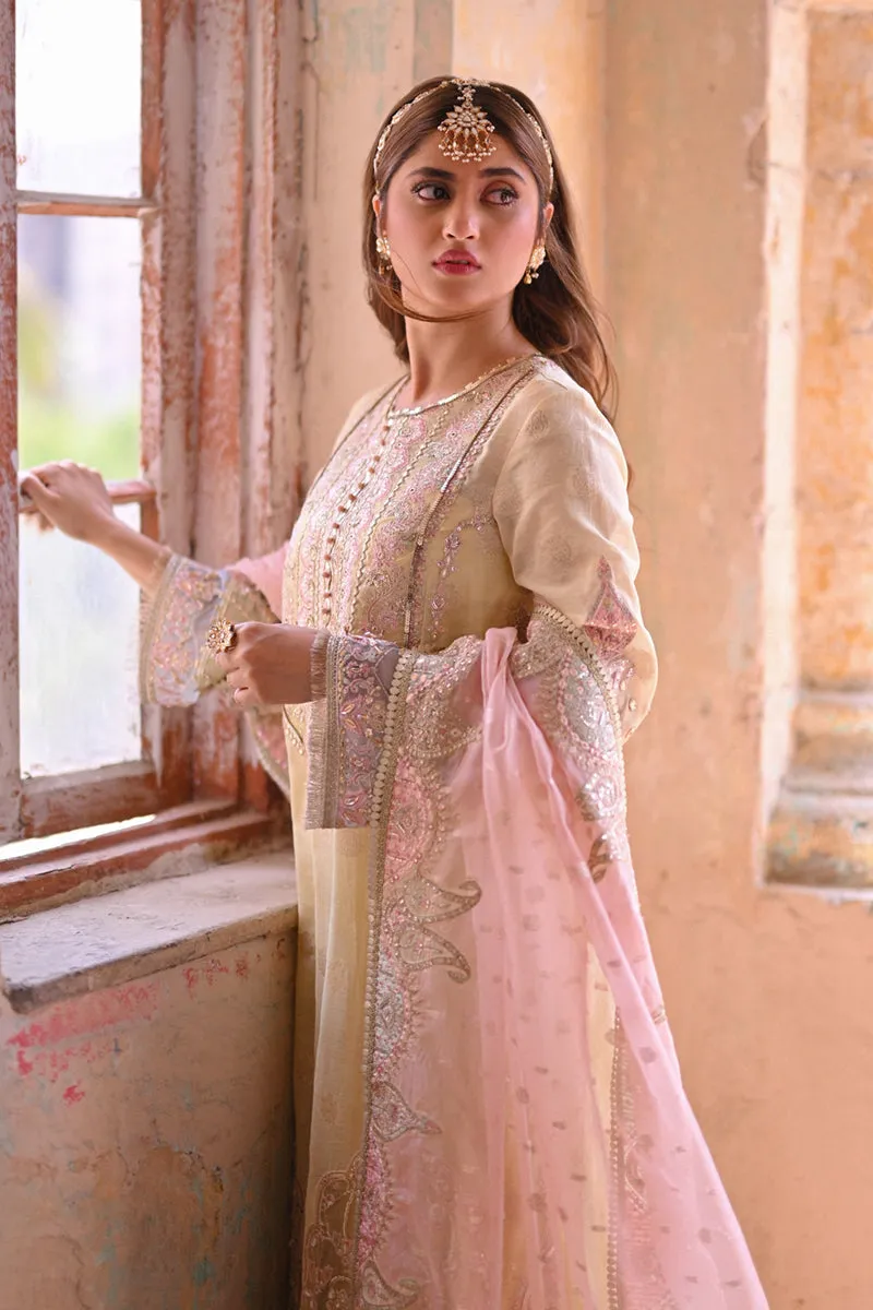 Qalamkar | Sahiba Luxury Formals 2023 | SF-02 MANHA