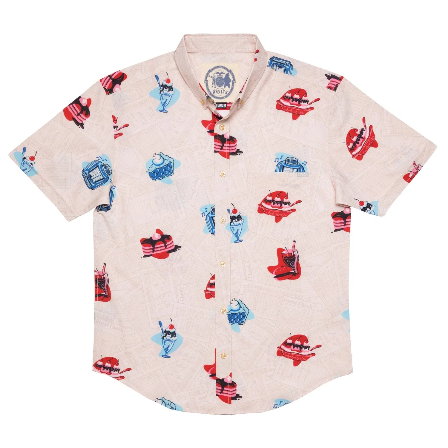 Red, White, and Blue Plate Special – KUNUFLEX Short Sleeve Shirt