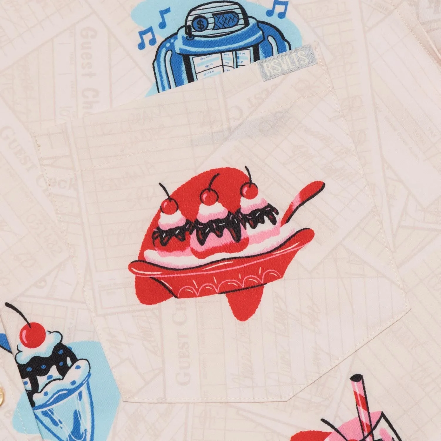 Red, White, and Blue Plate Special – KUNUFLEX Short Sleeve Shirt